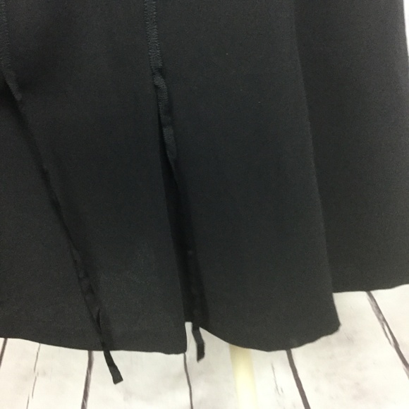 Anne Klein Dress Black Sleeveless Fit & Flare 14 - Picture 4 of 8